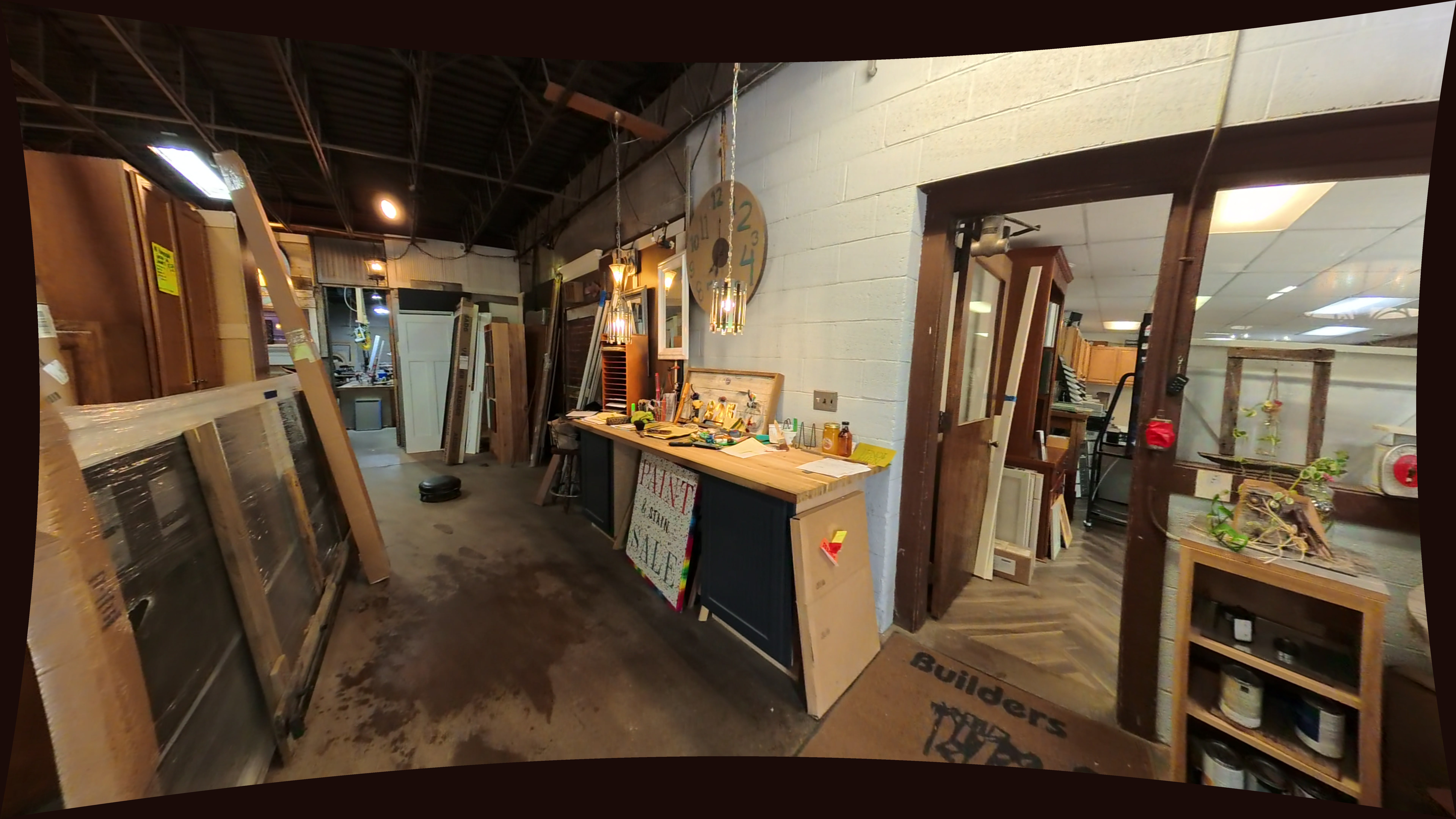 Wood Framed Mirror