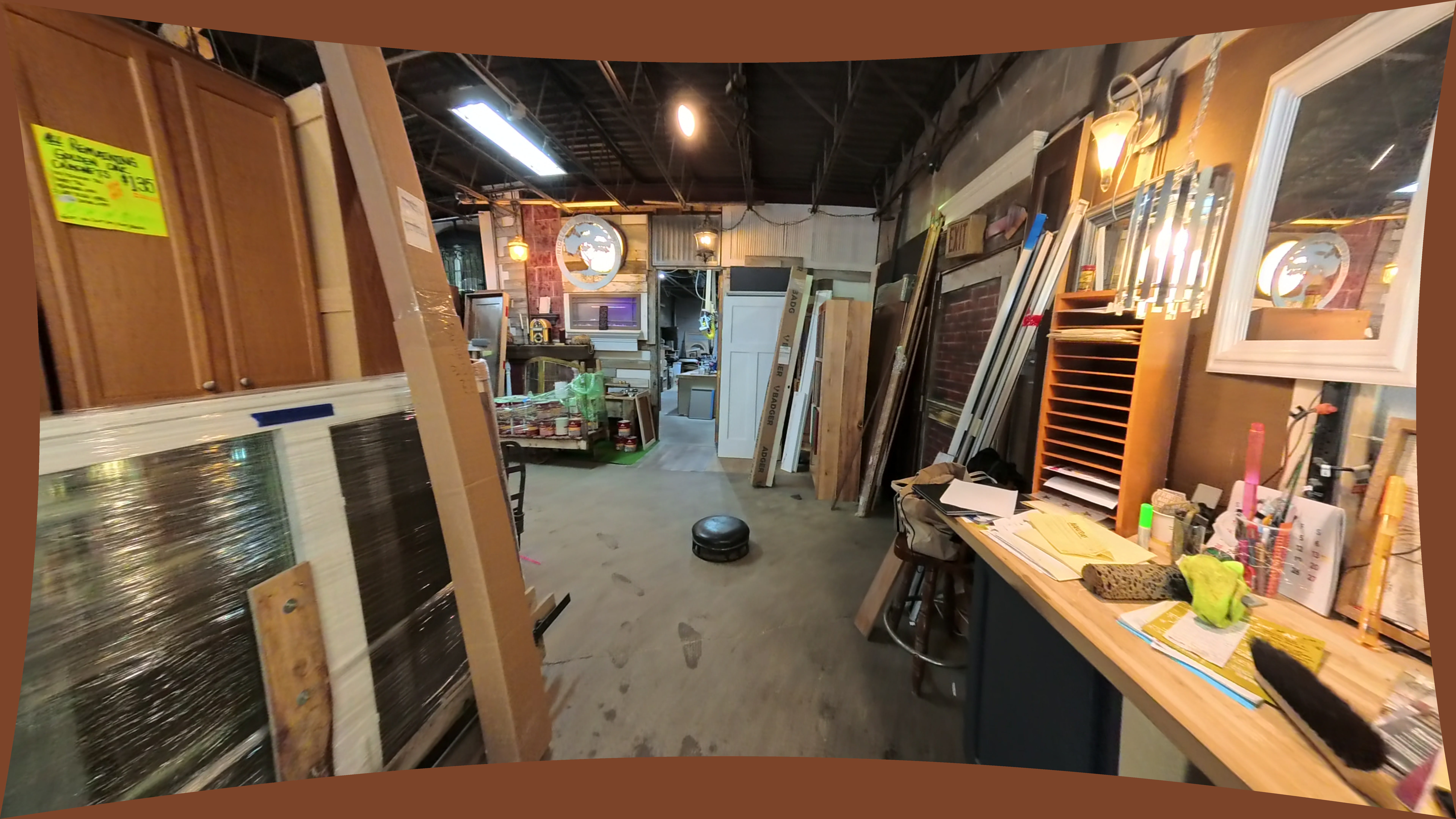 Koch Cabinets Wood Shelving Unit
