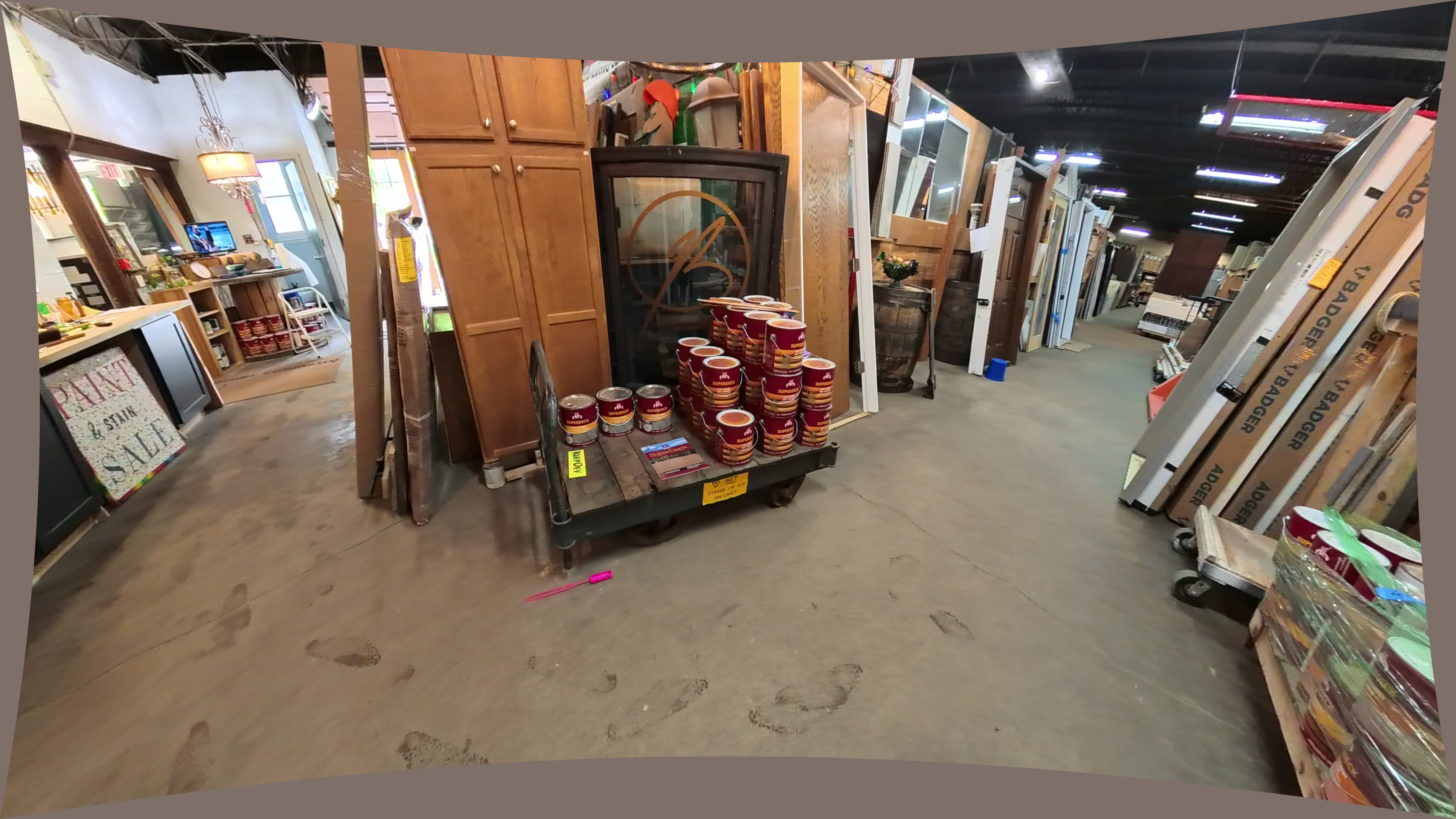 SuperDeck Wrapped Paint Cans
