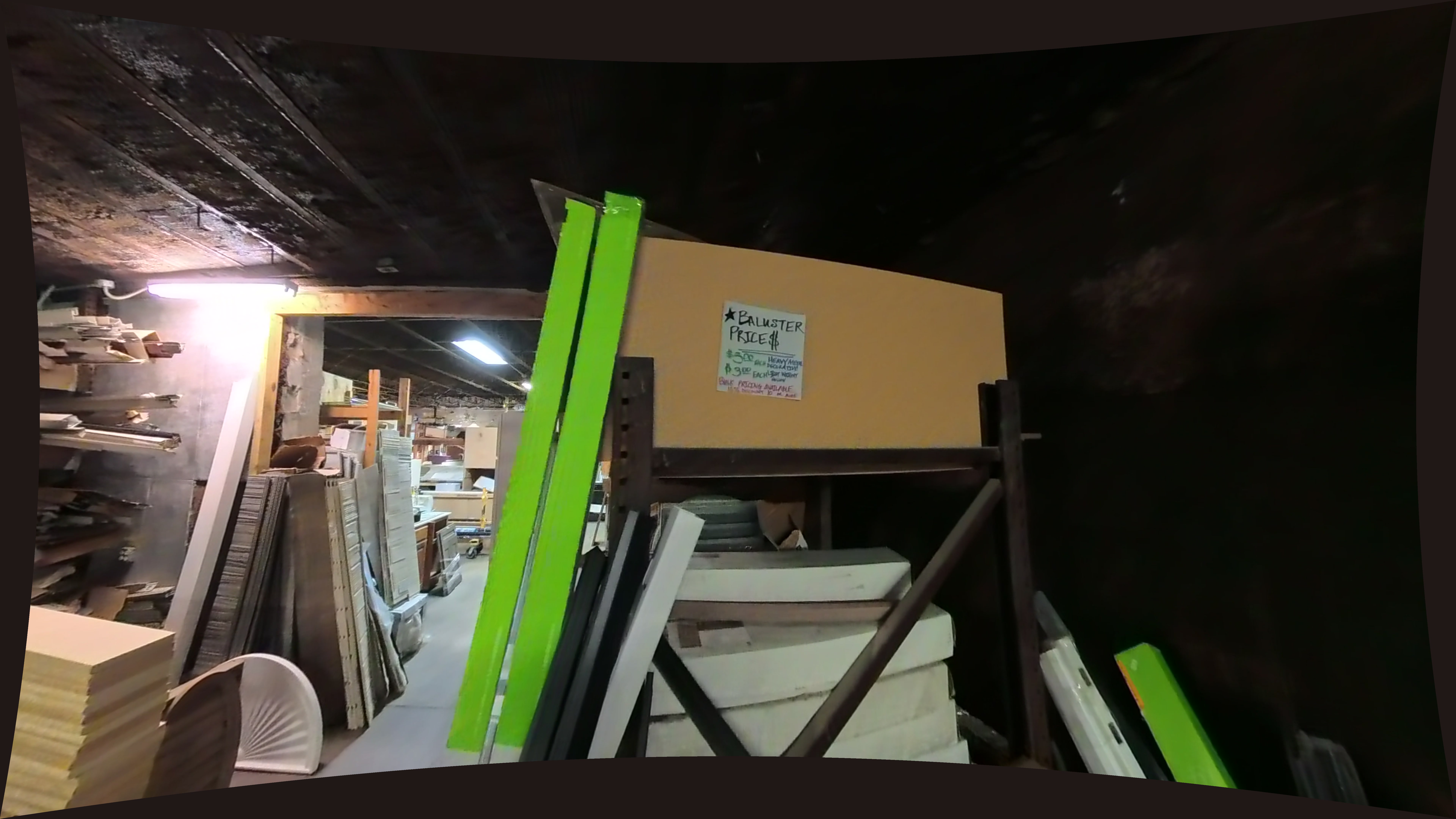 Stacked Yellow Boards