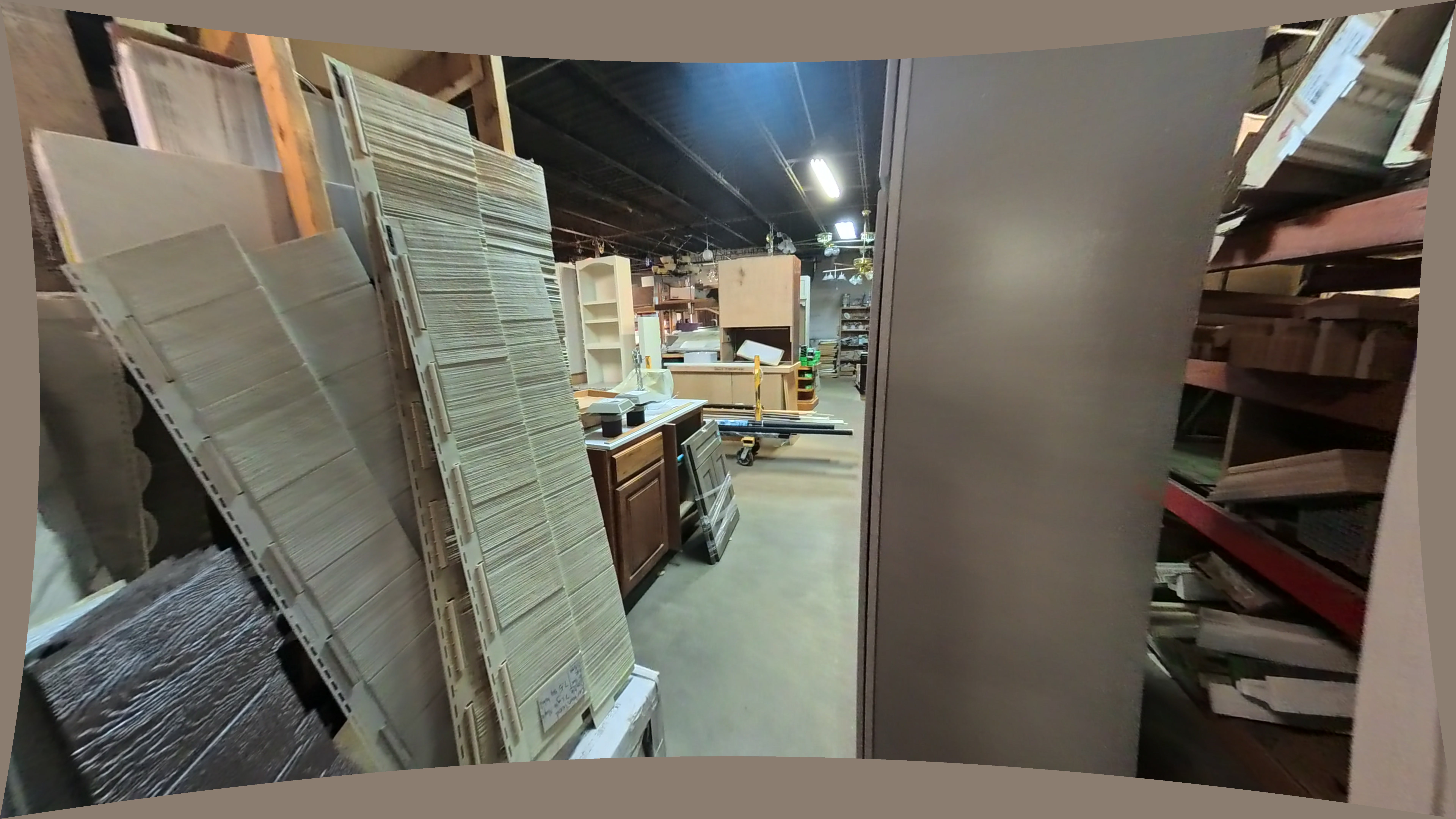 Frontline Bldg. Products Inc. Vinyl Siding Panels, Light Beige
