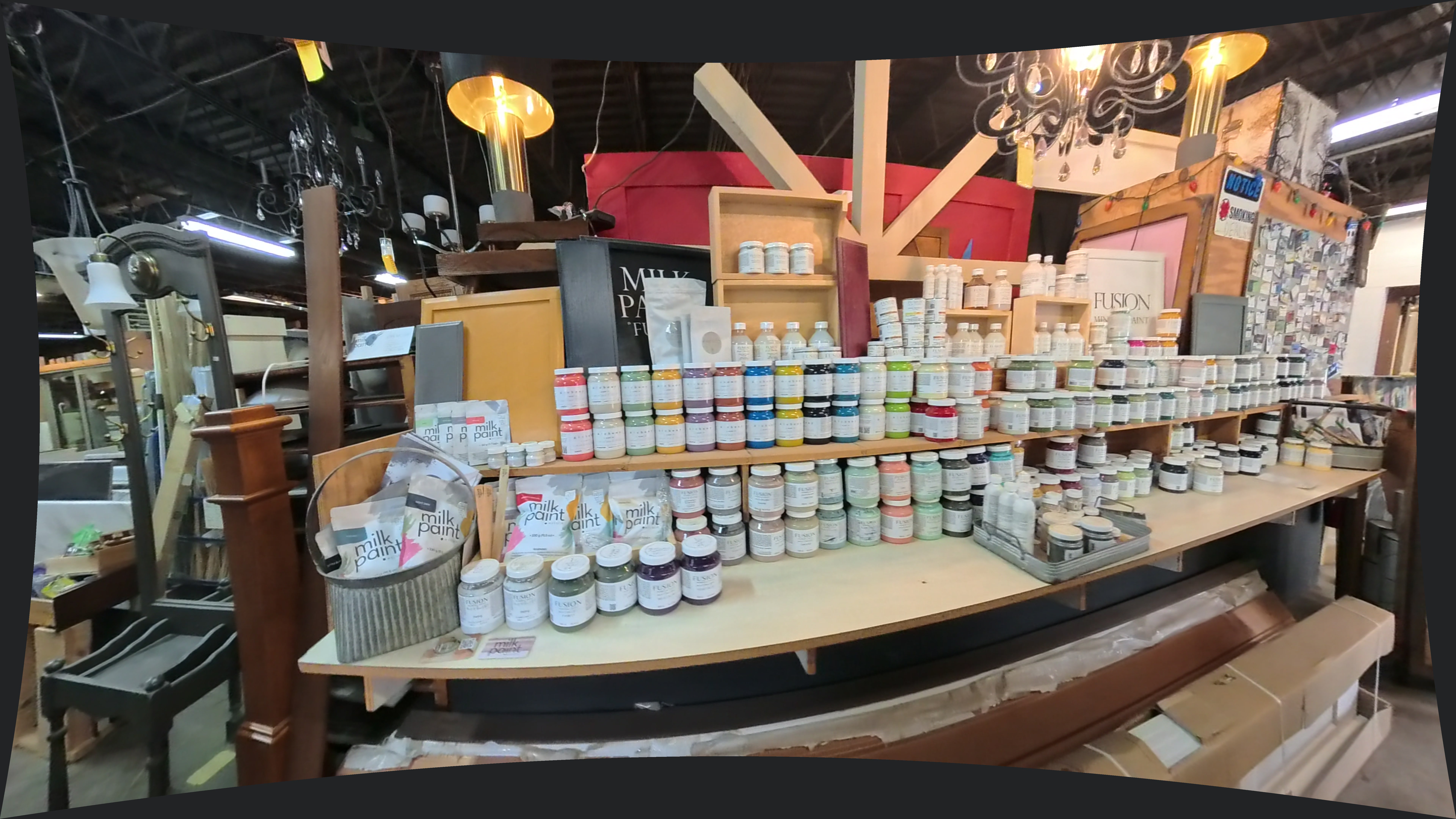Milk Paint Powder Bags And Jars