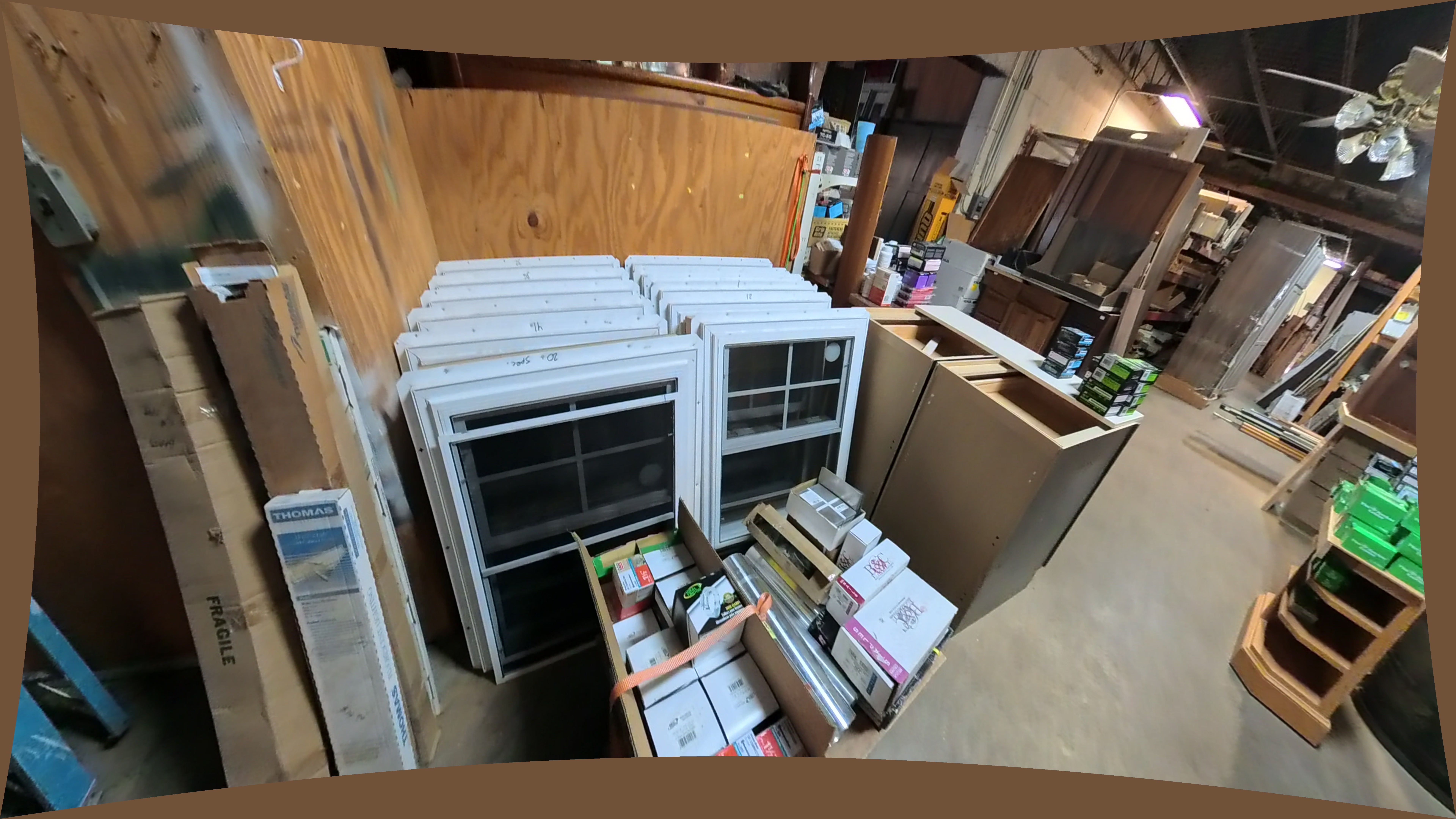 Assorted Boxed Hardware And Fasteners In Crate