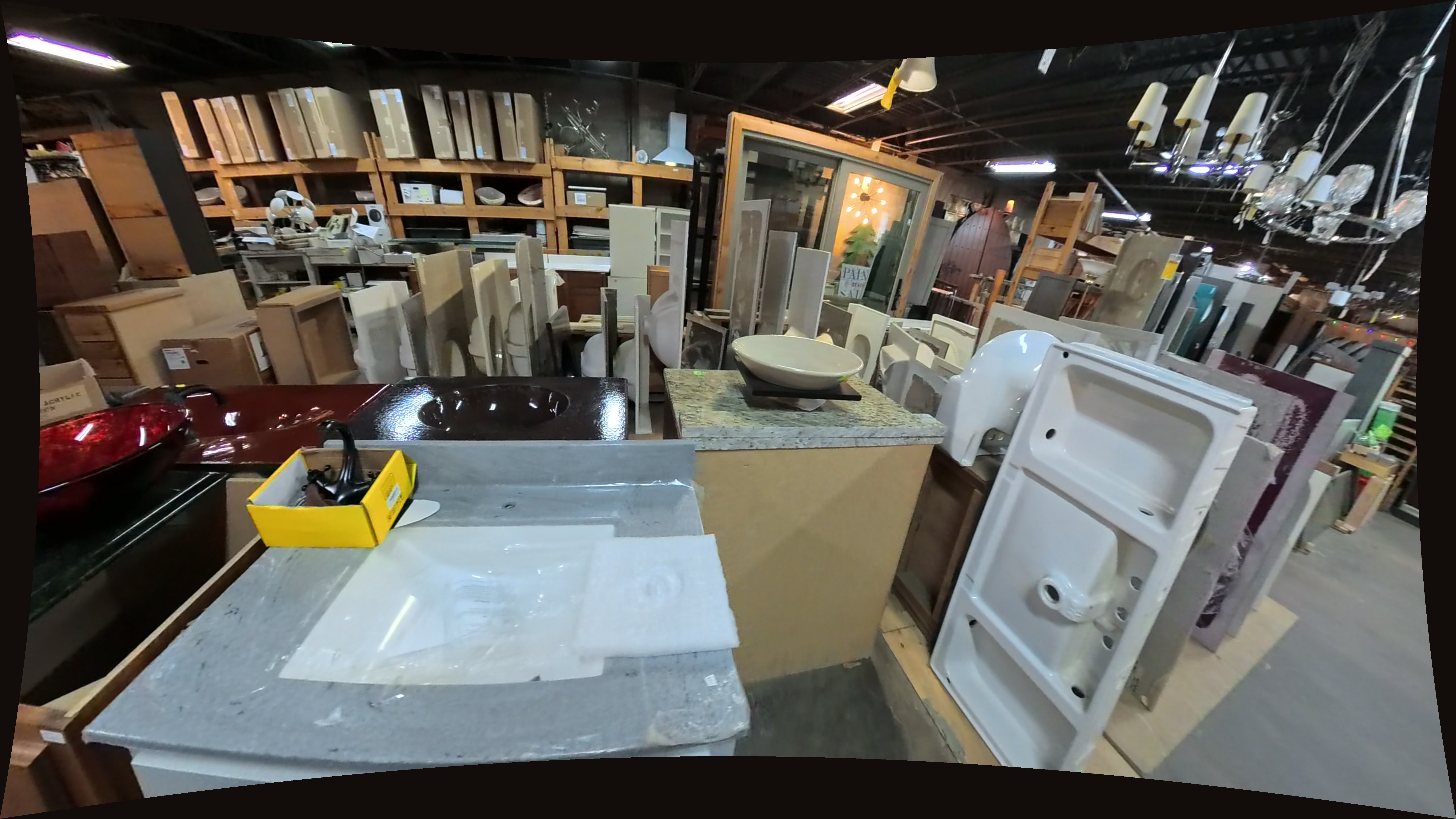White Ceramic Utility/console Sink