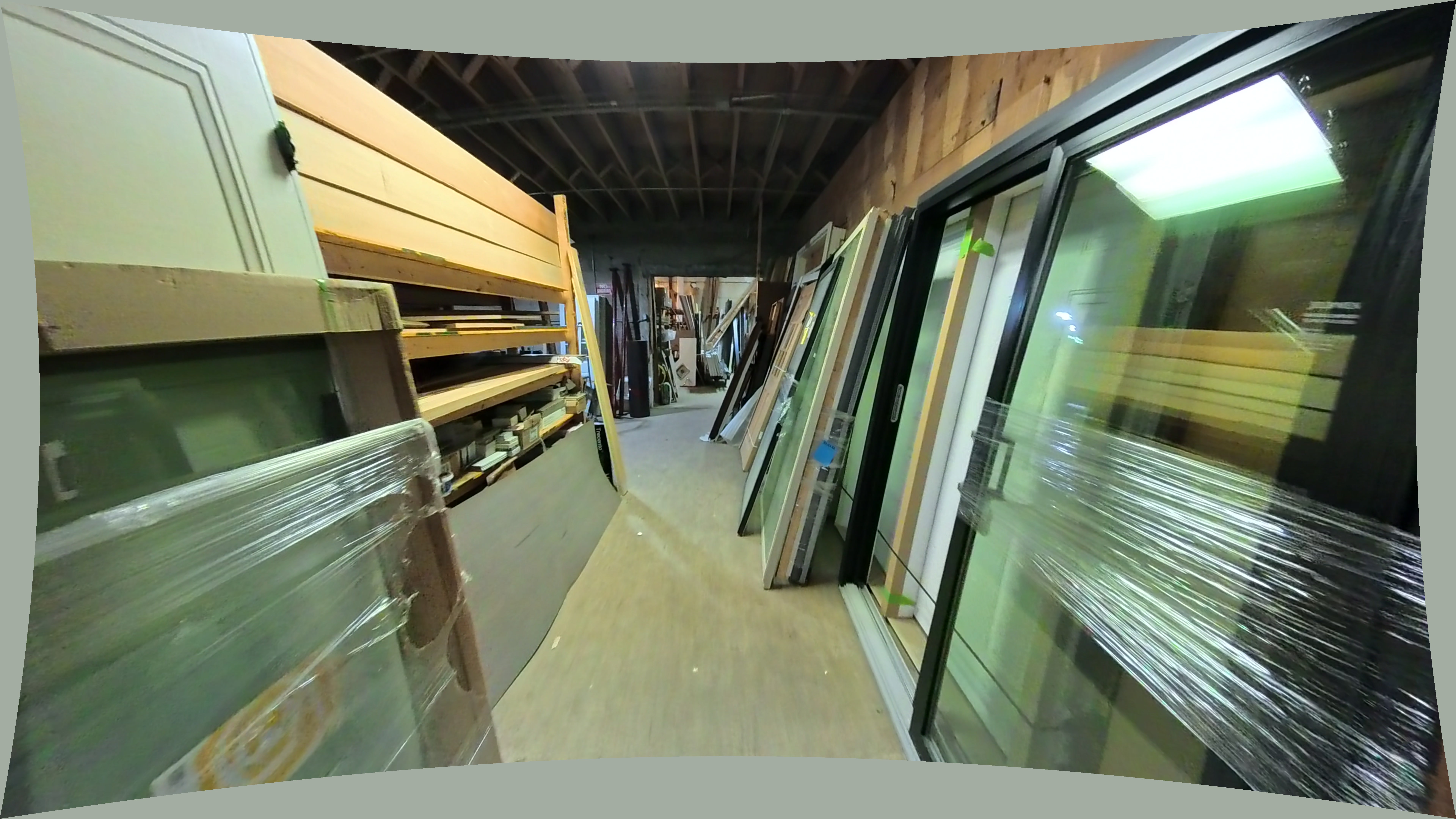 Stacked Wood Planks And Siding Boards