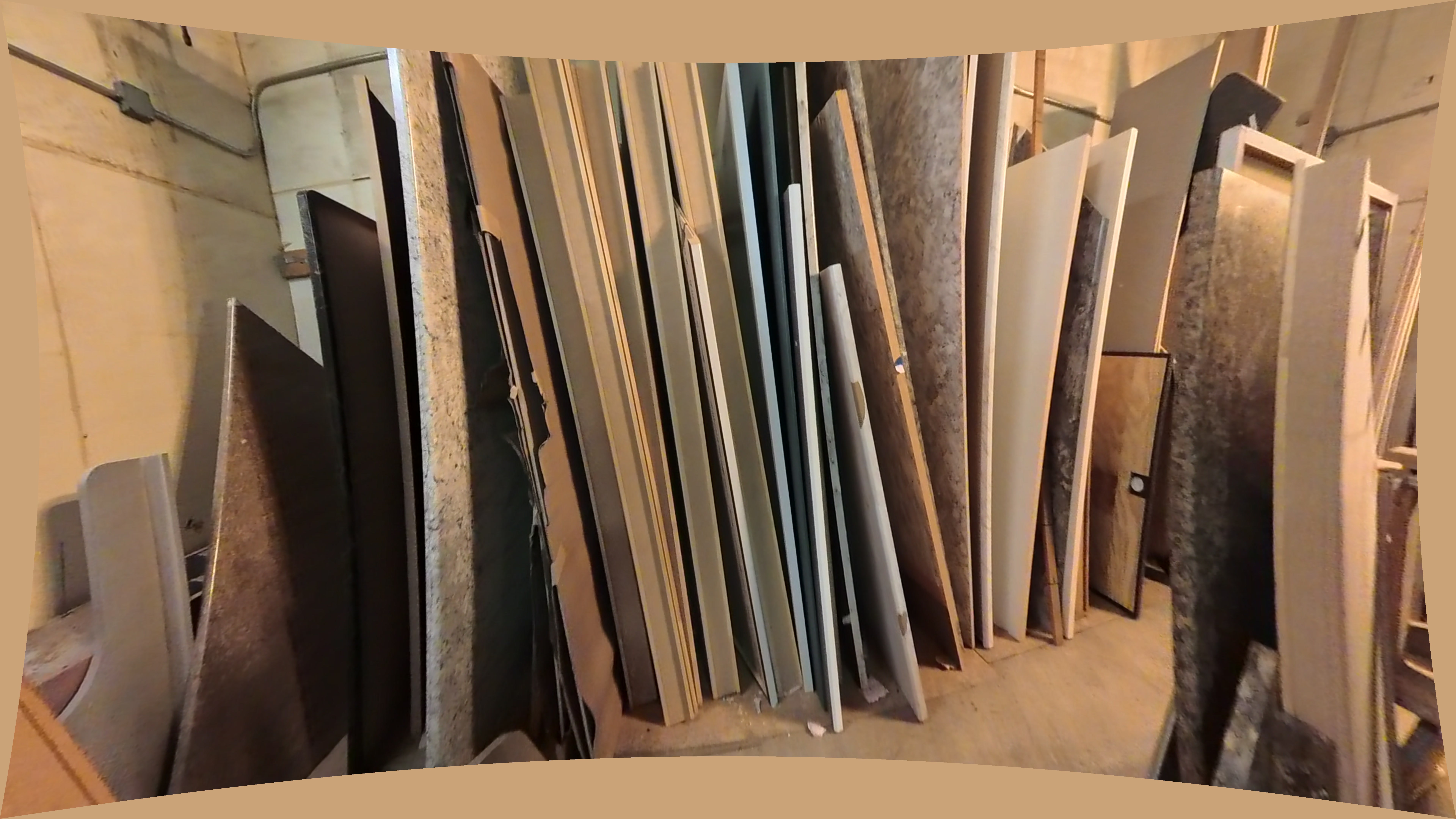 Curved Vanity End Panels