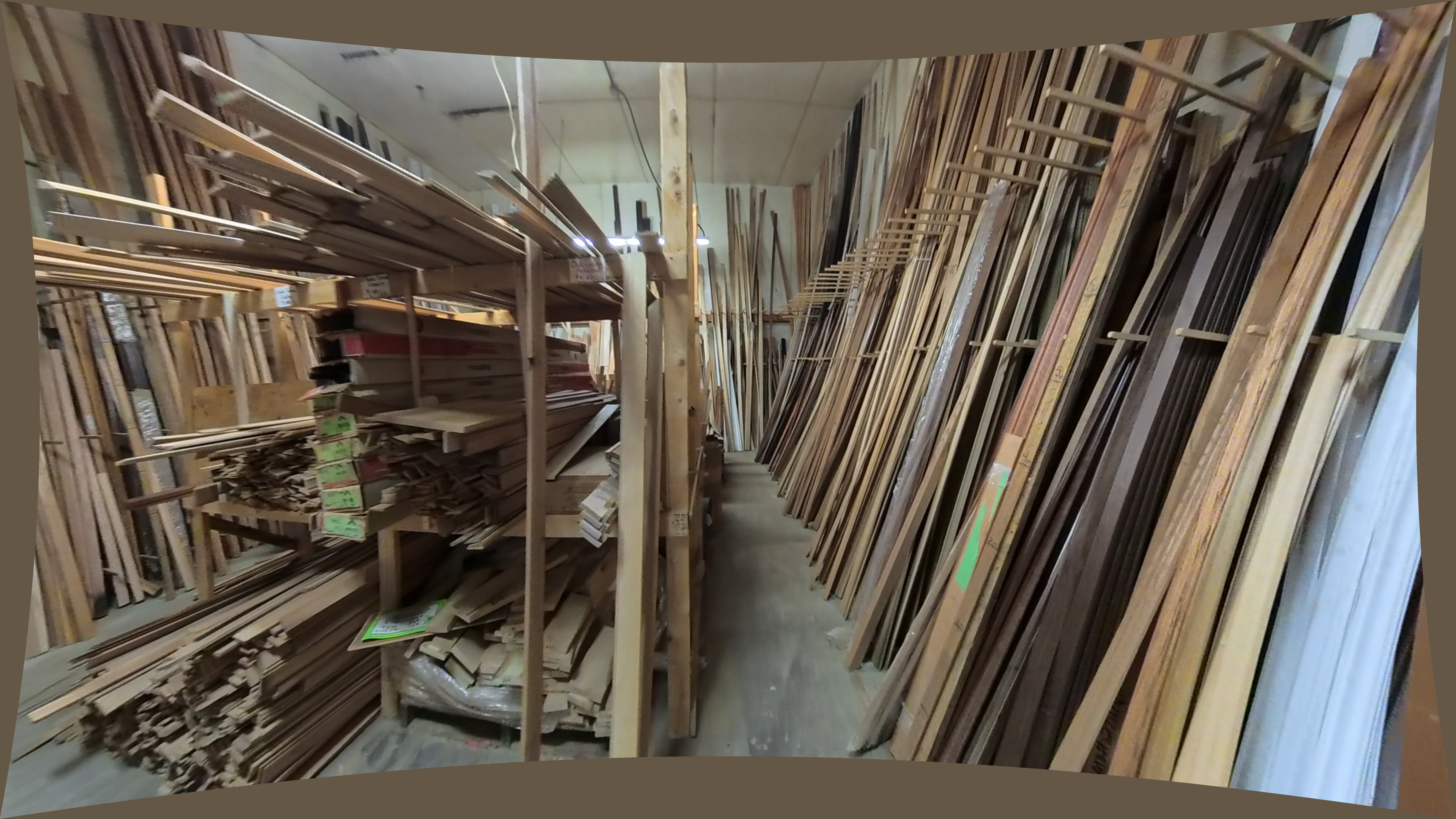 Western Building Products Vertical Wood Trim Boards, Far Left Rack