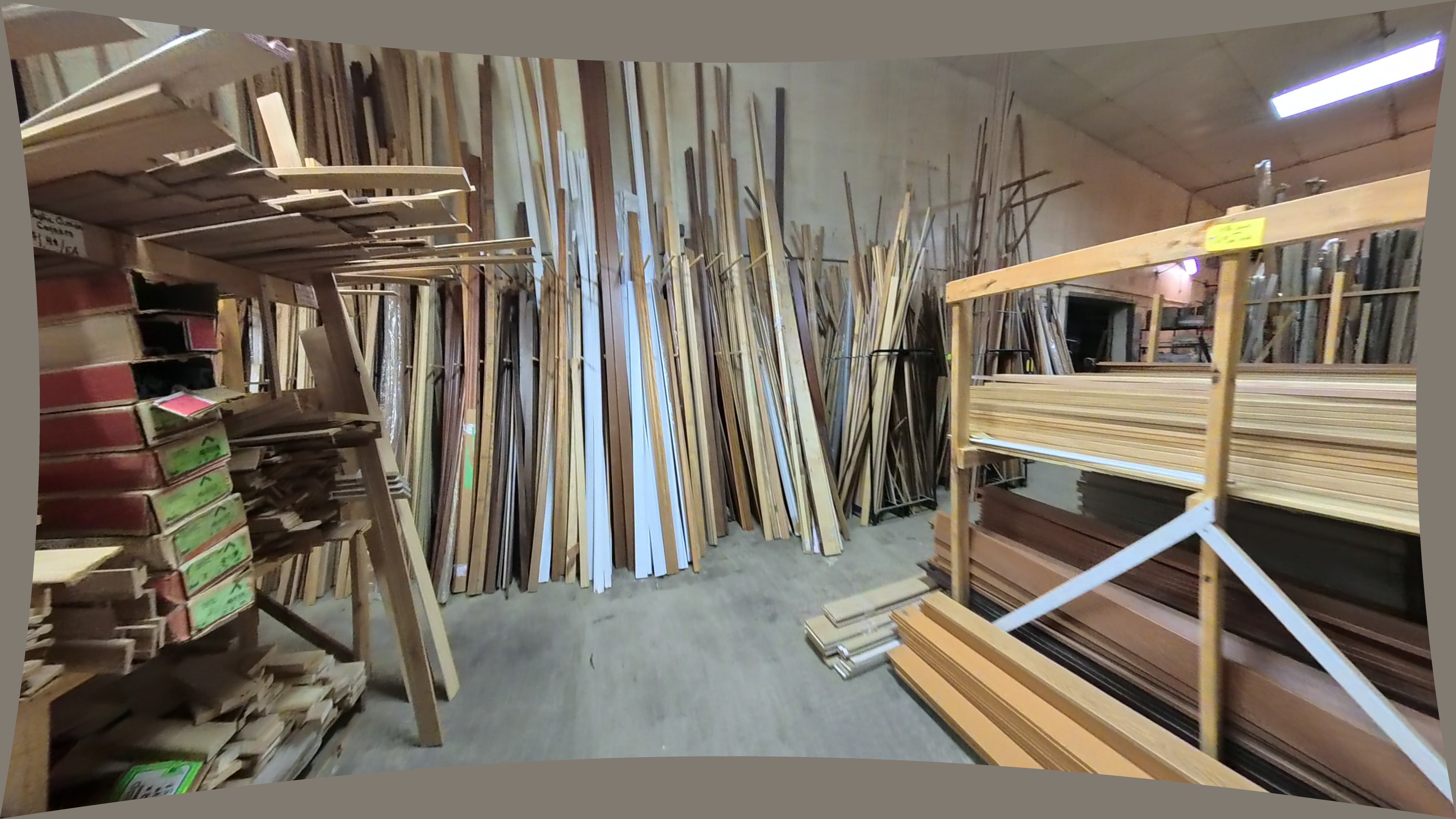 Frontline Bldg. Products Inc. Light Wood Trim Boards, Horizontal Stack
