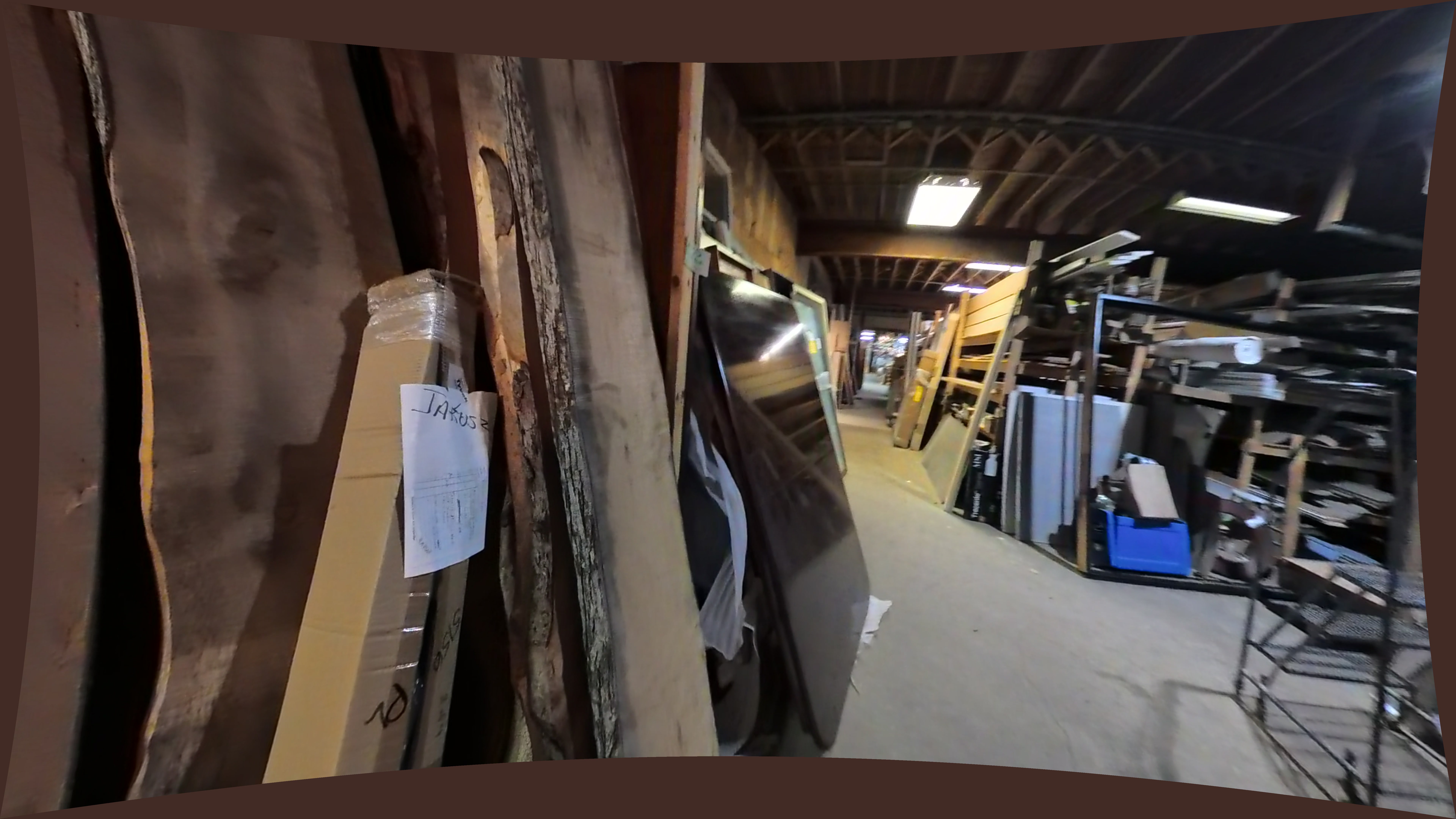 Frontline Bldg. Products Inc. Assorted Wood Trim And Lumber Stack