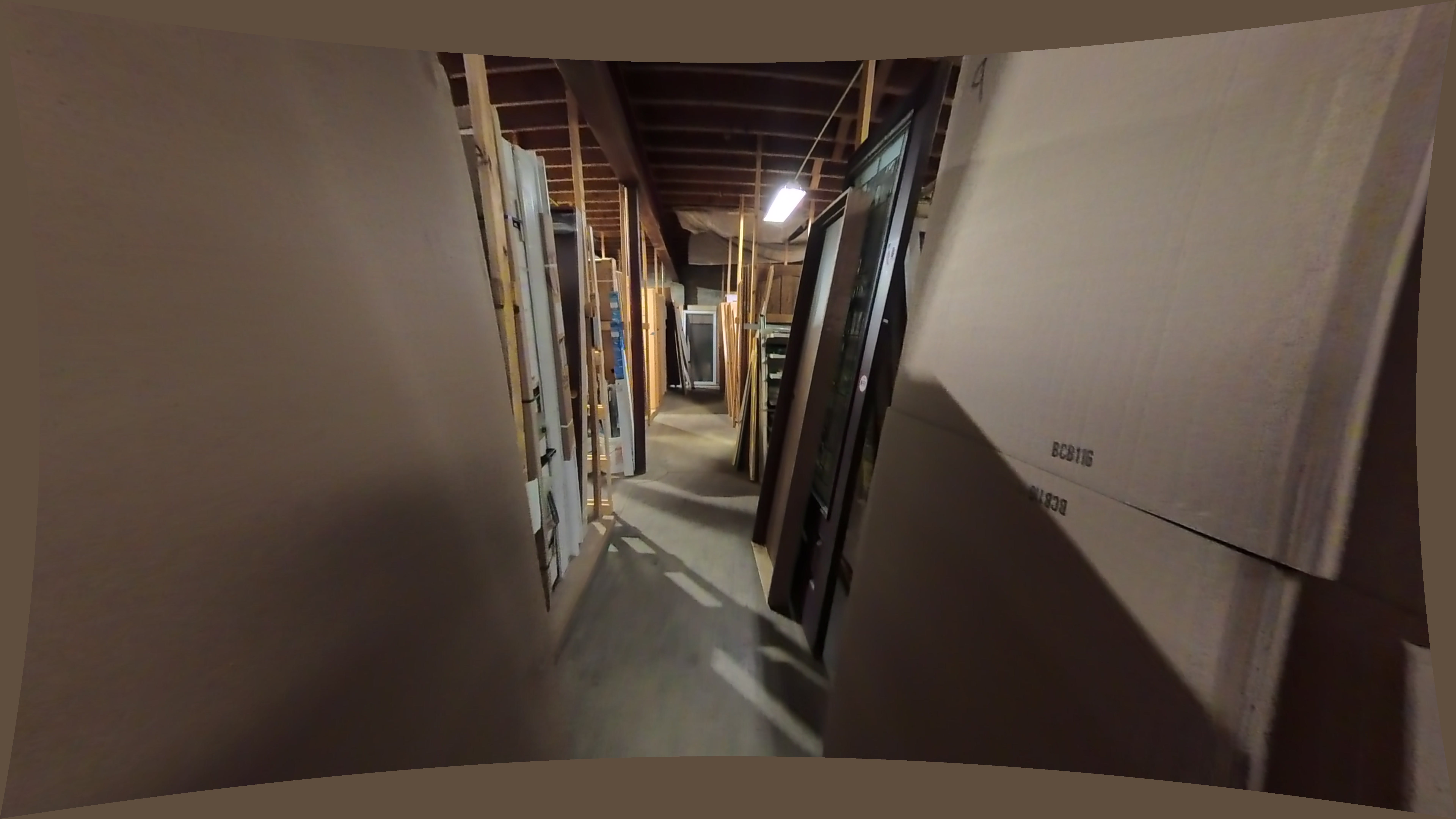 DG Moulding Large Cardboard Boxes Labeled BCB116