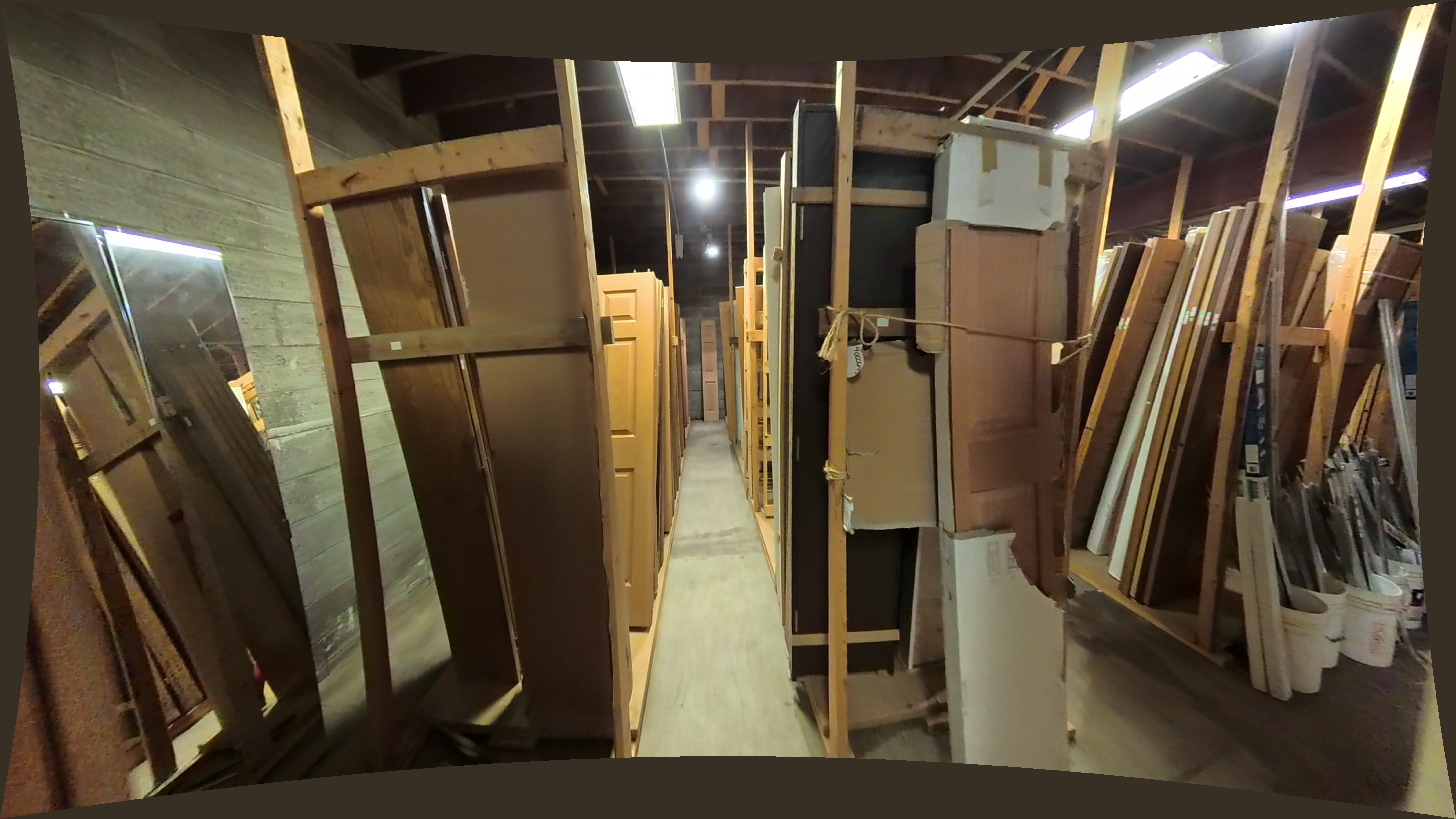 Assorted Trim And Molding Profiles In Buckets