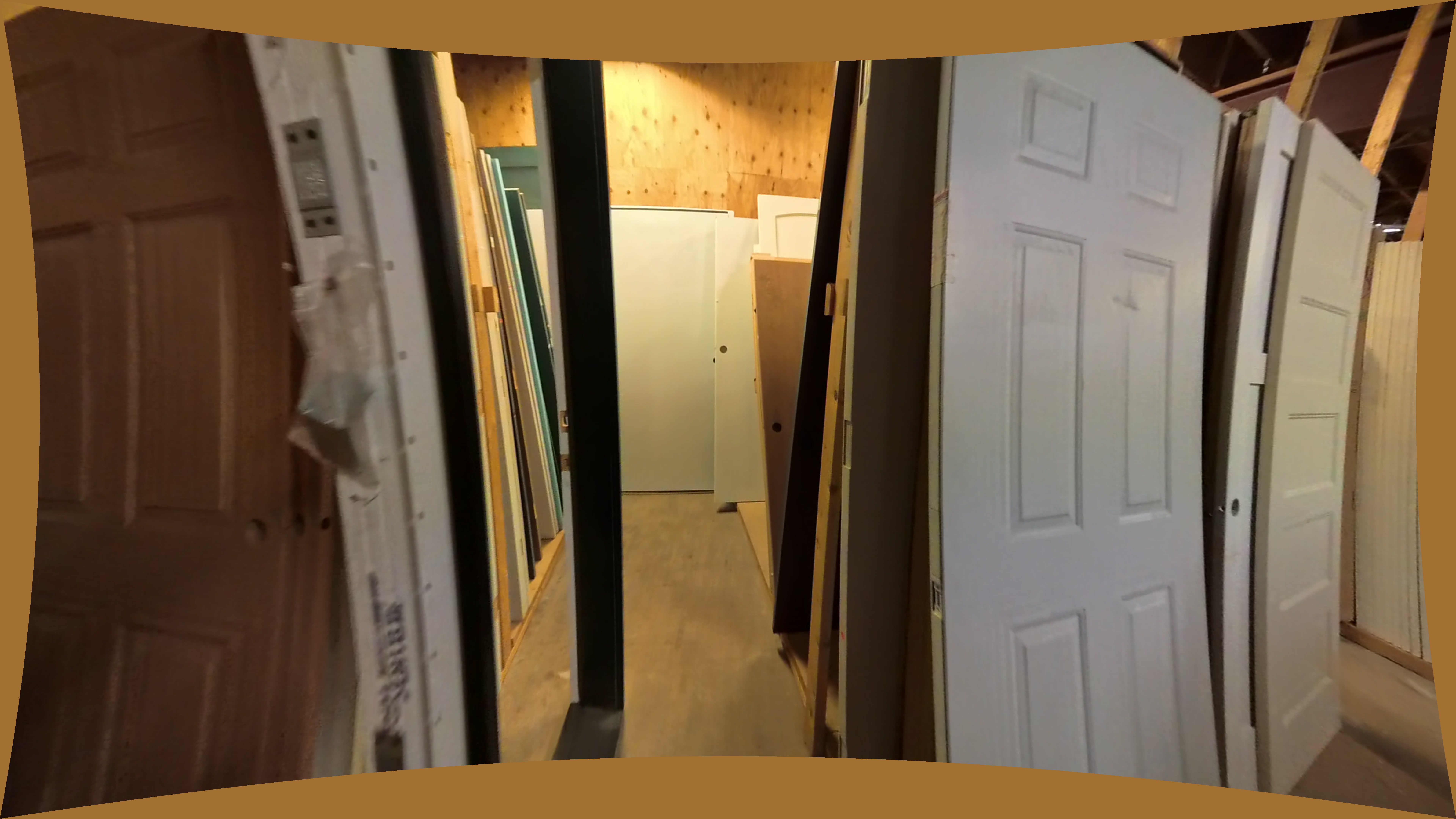 Beadboard Wall Paneling Stack