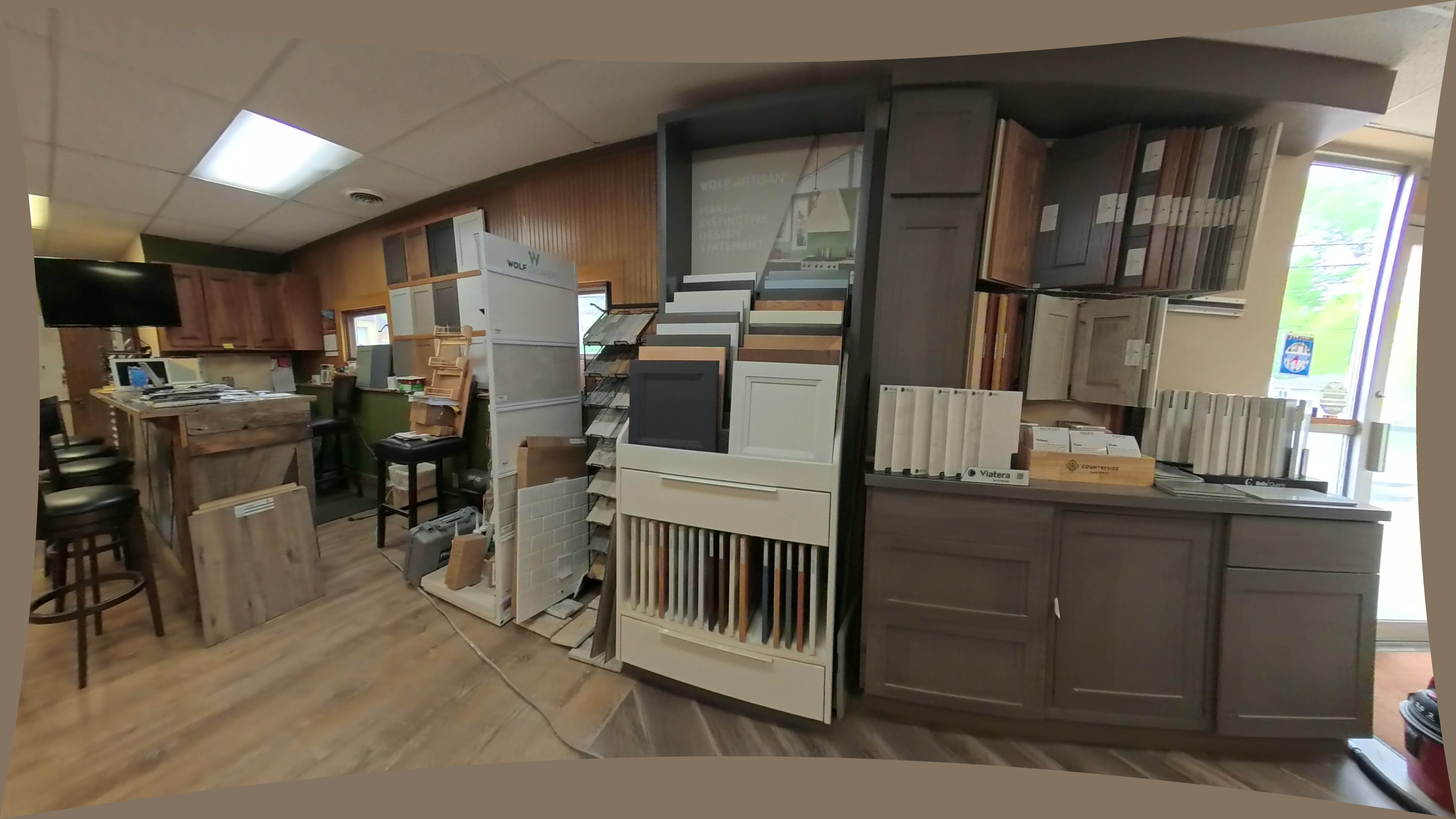 Wood-look Flooring Sample Boards