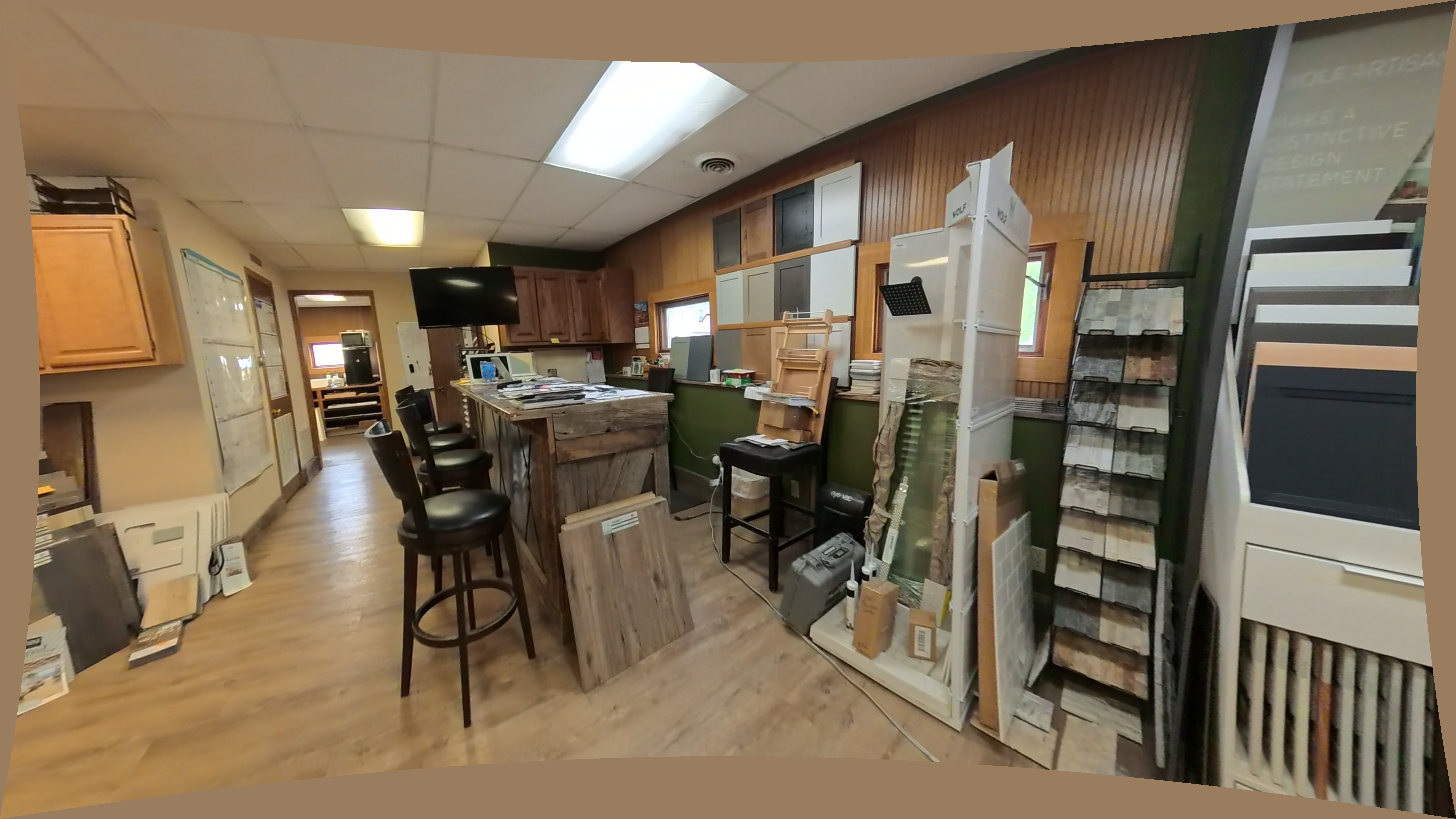 Wood-look Flooring Sample Planks