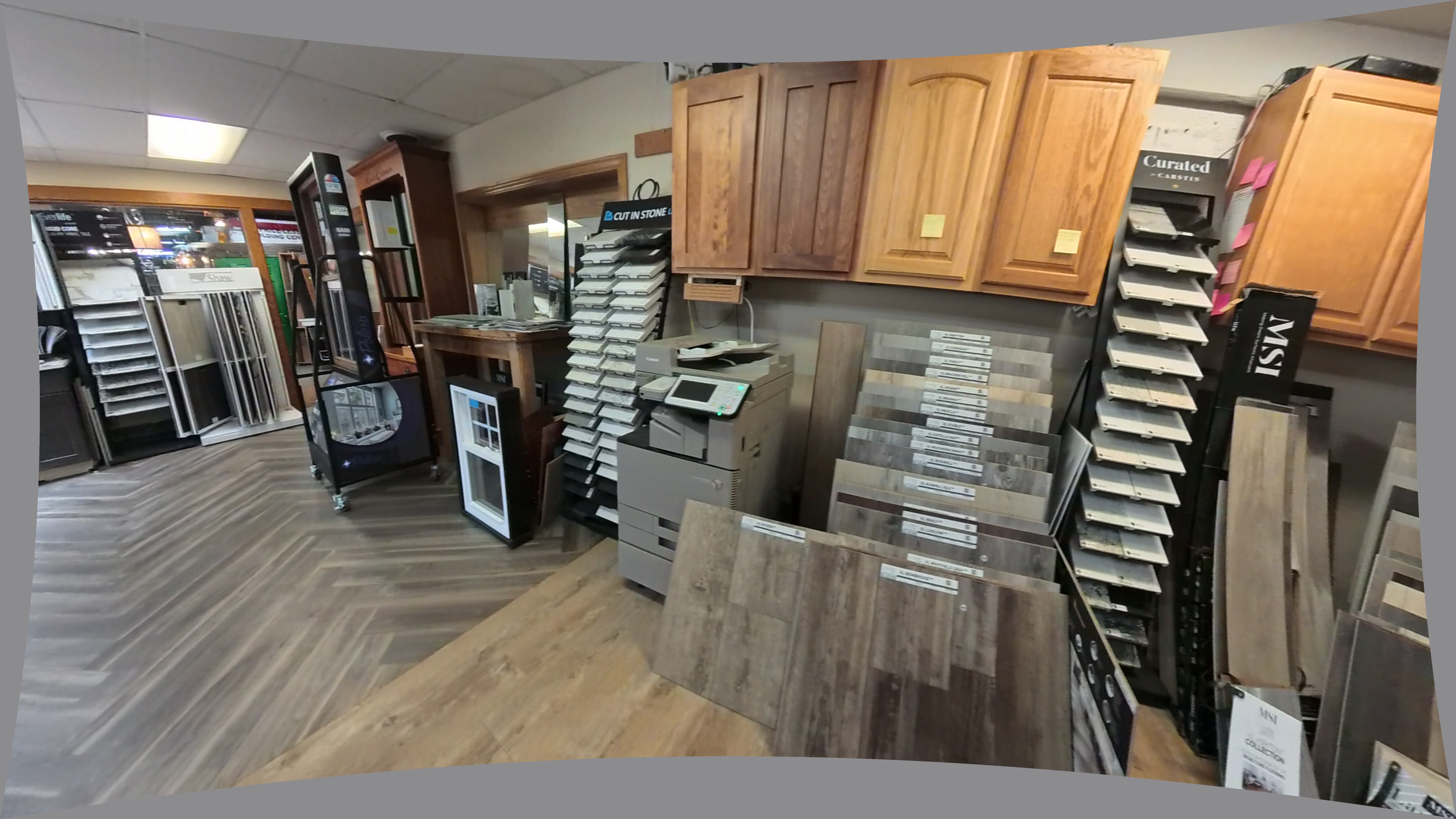 DG Moulding LVP Flooring Sample Boards