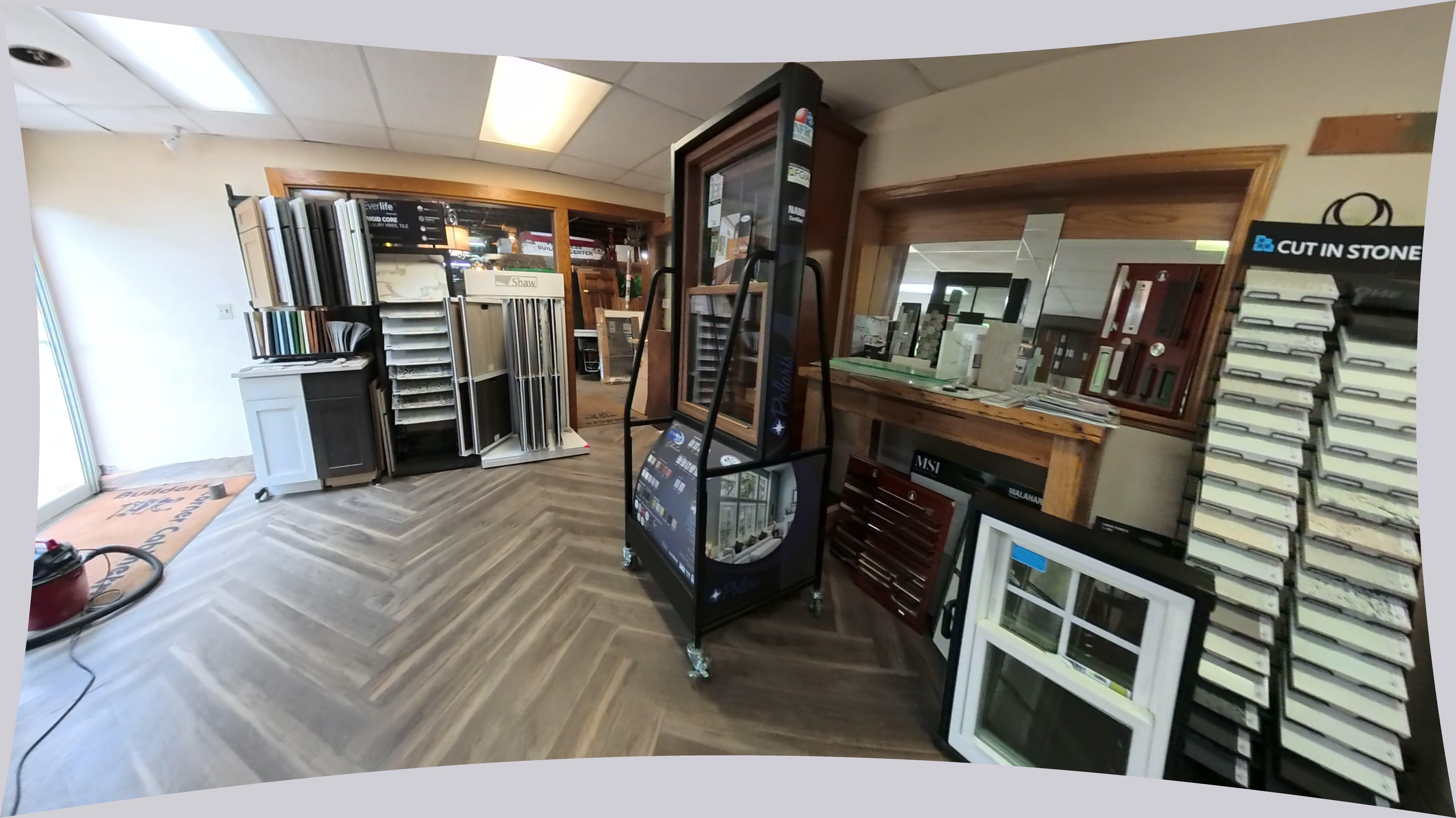 Shaw Flooring Sample Display Rack