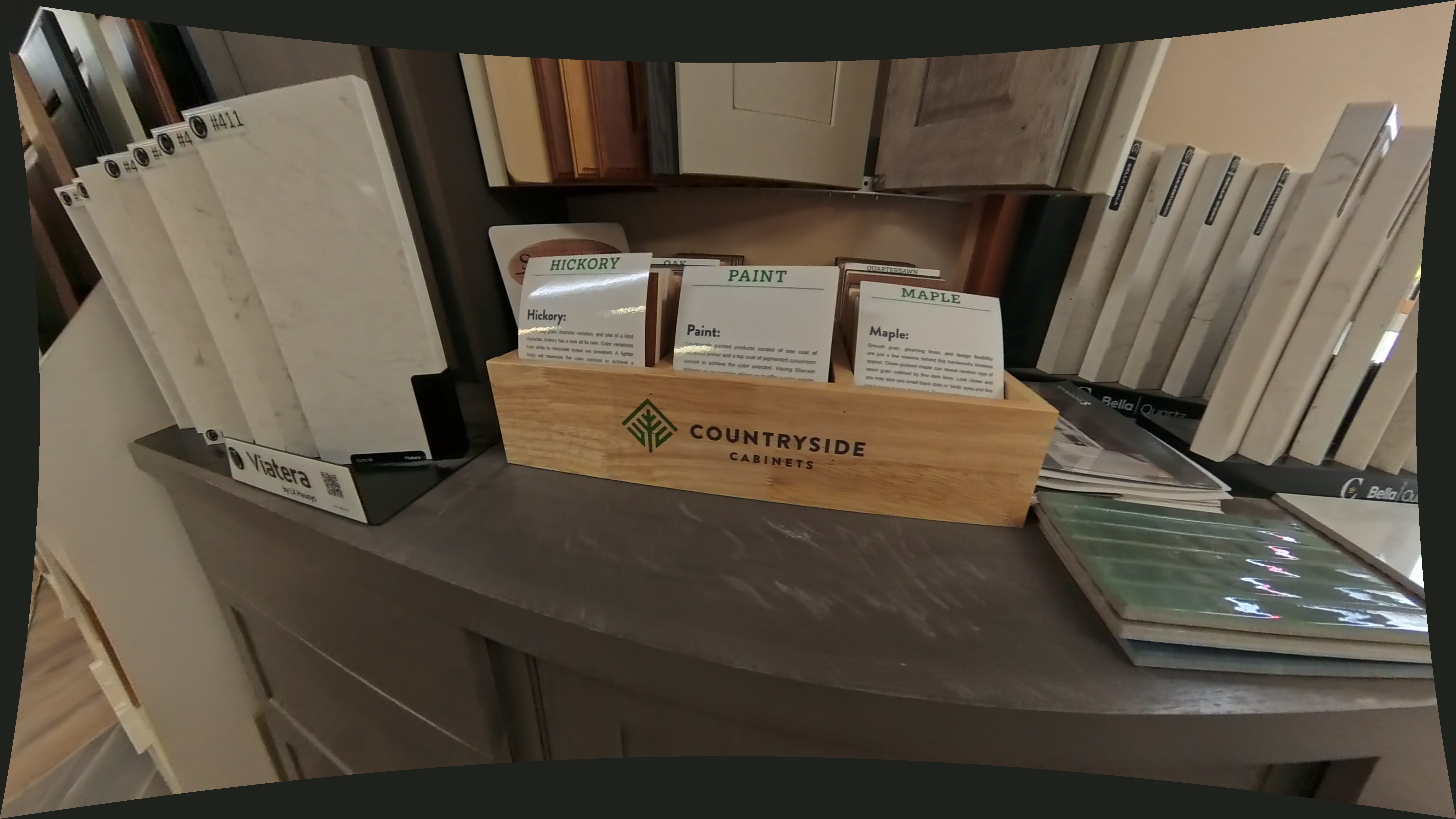 Shaw Floors Green Glass Tile Samples