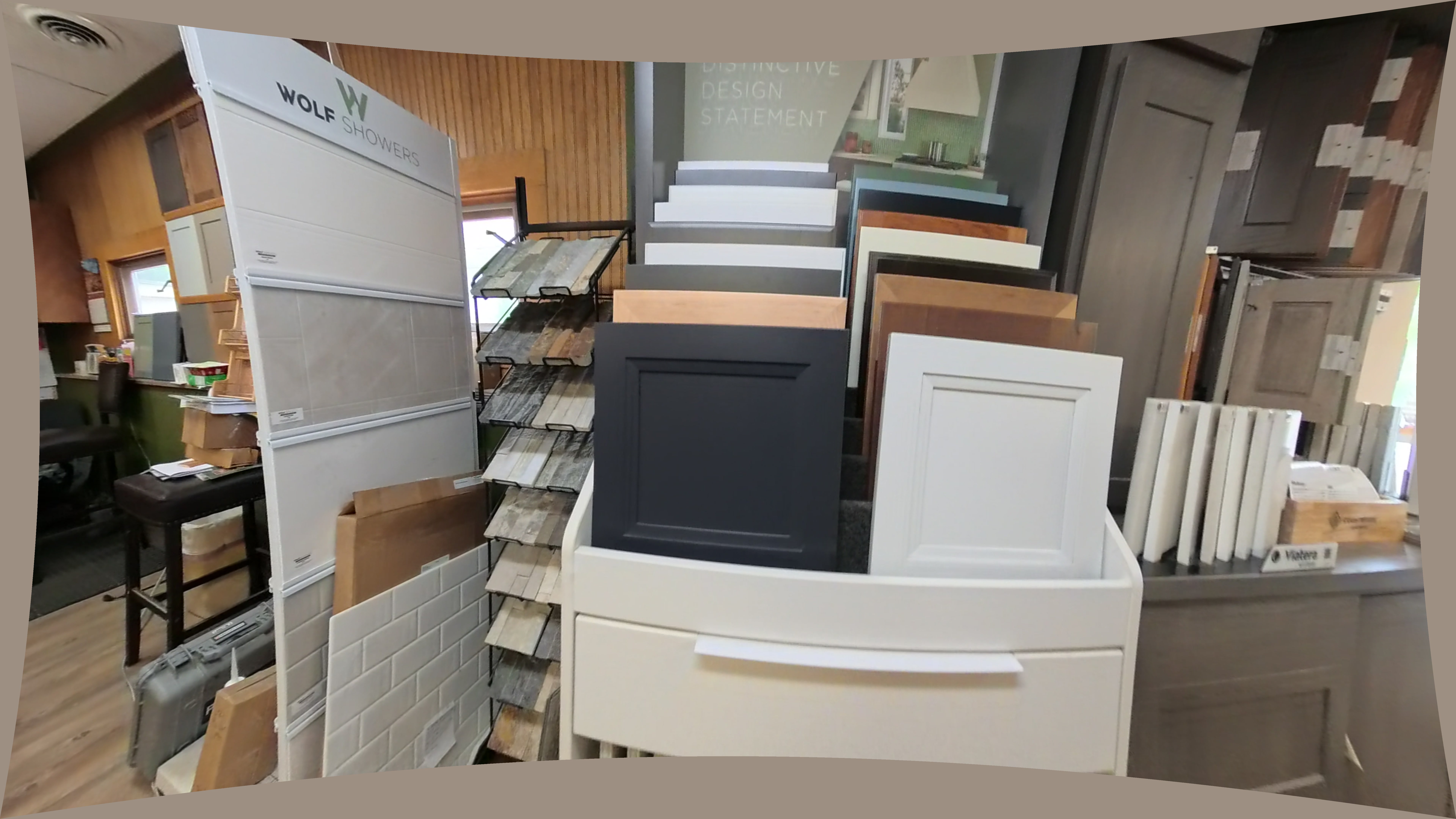 Everlife Tile Sample Display Rack view 2